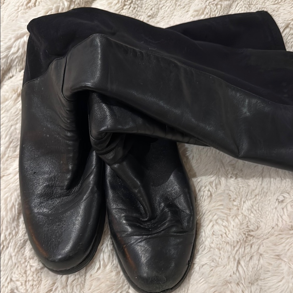 Stuart Weitzman Black Over the Knee Boots